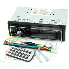 HOT Car Audio Stereo In Dash Fm With Mp3 Player SD USB Input AUX Receiver Remote