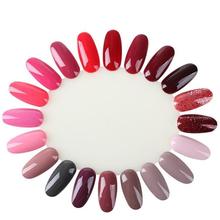 New Nail Art Acrylic Tips Display Wheel Board Useful Transparent Natural Hot High quality Free shipping