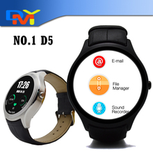 Latest Upgrade Version NO.1 D5 Watch Bluetooth Smartwatch Smart Band Digital Watch Companion iOS Android Support GPS Heart Rate
