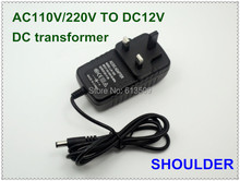 wholesale price input AC110v 220v to output DC 12v british plug regulated power supply adapter 2000Ma