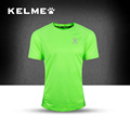 2016 Kelme Soccer Jersey Short Sleeved Quick Dry Breathable Running T shirts men fitness Jersey Football