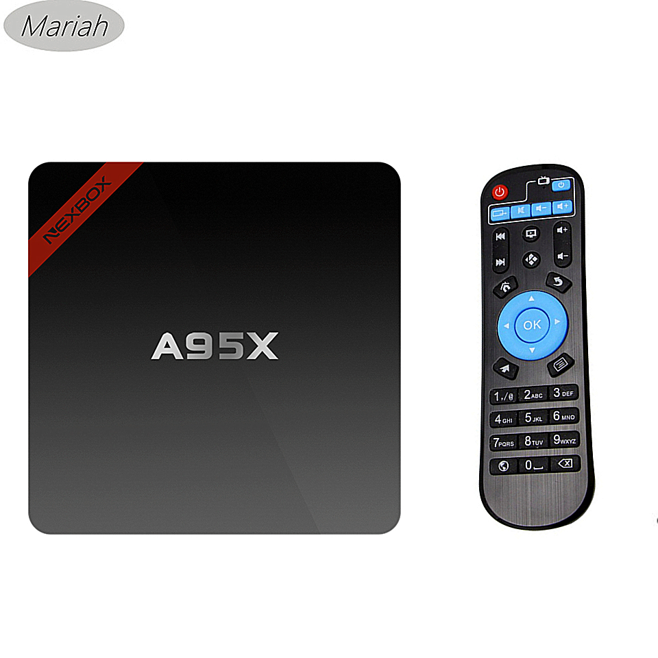 NEXBOX A95X TV BOX 1GB8GB 4K KODI Preinstaled Android 5.1 TV BOX Amlogic S905 WIFI LAN Miracast DLNA Dolby DTS Miracast
