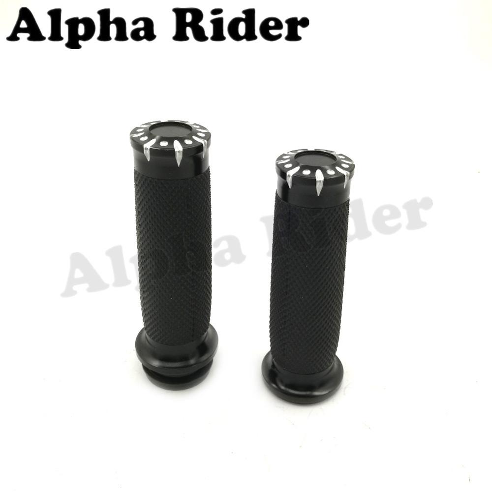 1 Hand Grips For Harley Road King Glide Touring Handle Bar Electronic Throttle Motors Motorcycle Parts