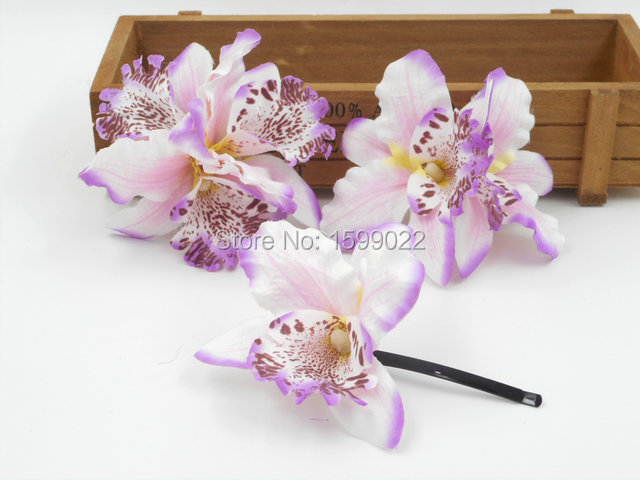white hair flowers accessories