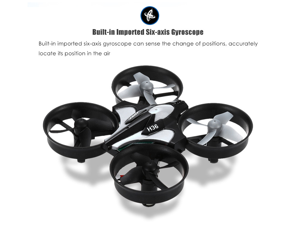 JJRC H36 RC Drone Dron 2.4GHz 4CH 6 Axis Gyro RC Quadcopter with Headless Mode Speed Switch Drones LED Light Flying Helicopter (2)
