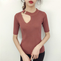 2017-spring-and-autumn-women-s-metal-ring-short-design-all-match-half-sleeve-basic-sweater.jpg_200x200