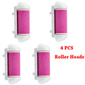 Kemei 4 Pcs Roller Grinding Head Replacement for Kemei 2502 KM 2501 KM 2500Feet Dead Skin