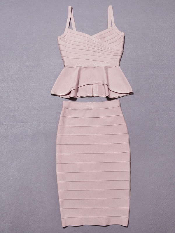 2015-New-arrival-lilac-spaghetti-straps-cross-over-peplum-two-piece-XS-S-M-L-rayon (2)