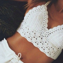 Women Vintage Summer Bikini Sexy Brand Lace Up Crochet Bikini Swimwear Knitted Bikini Swimsuit Bathing Suit