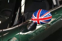 2014 MINI Cooper F56 F55 Side Rear View Mirror Cover Union jack and checkered