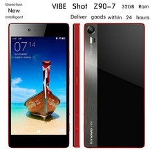 Free Gift Lenovo VIBE Shot Z90-7 4G LTE Cell phone Snapdragon 615 64Bit Octa Core 5.0” FHD 3GB Ram 32GB Rom android 5.0 16MP