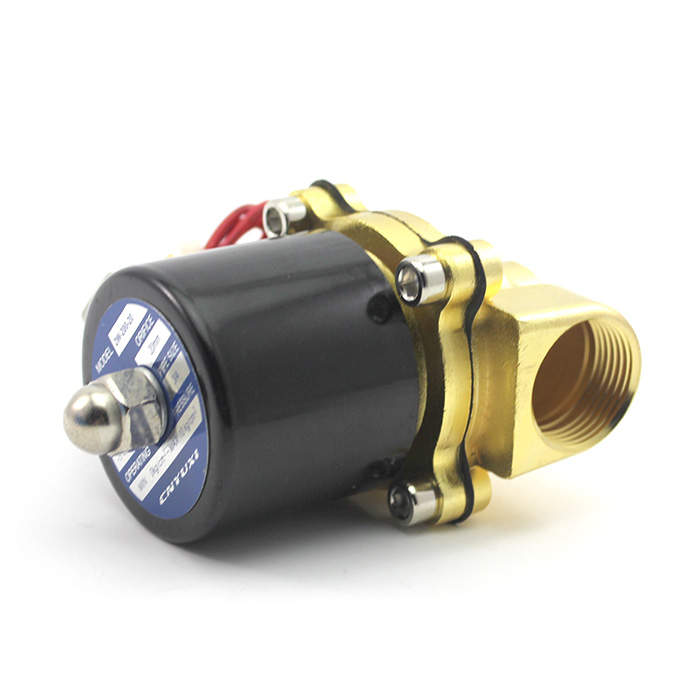 Купить 3/4" ac 220v электромагнитный клапан пневматический клапан для ...