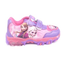 Hot sale 2016 autumn fashion cartoon sneakers boys girls flats Ice Snow Queen Fashion Elsa Anna Casual shoes