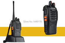 Portable walkie talkie pair baofeng888s 5km walk talk range 400 470MHz 16CH uhf 5watt walkie talkie