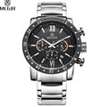 MEGIR Famous Brand Men Watches Top Quality Luxury Watches Military Chronograph 24 Hours Men Stainless steel