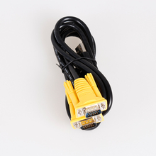 Maxtor dimensional moment kvm monotonous head cable usb port + vga cable kvm switch original factory cable dedicated cable 5M