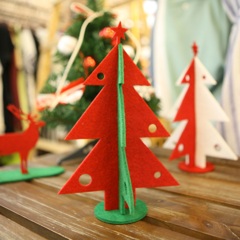 aliexpress com buy 2pcs mini wooden christmas tree with aliexpress com buy 2pcs mini wooden christmas tree with