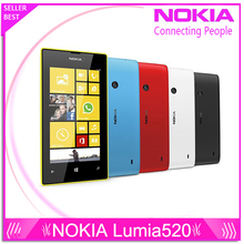 Original 520 phone Nokia Lumia 520 cell phone Dual core 8GB ROM 5MP GPS Wifi 4