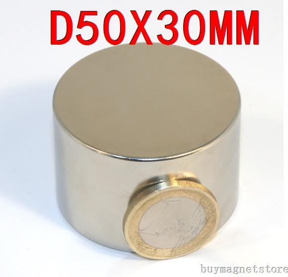 ems 50*30 20PC 50mm x 30mm Big neodymium magnet n52 super strong magnets ndfeb neodymium magnet rare earth magnet holds 85kg