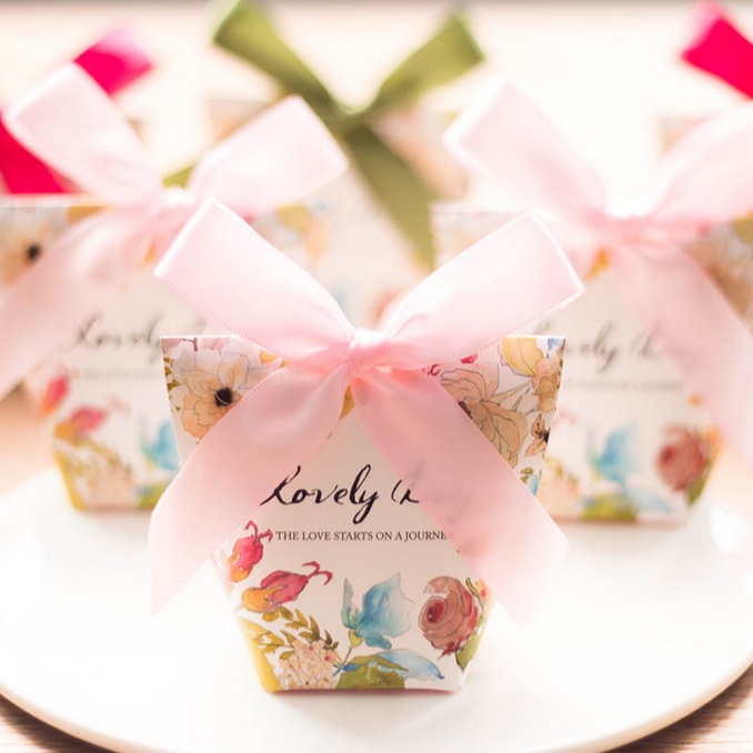 floral gift bags