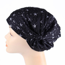2016muslim scarf hijab shawl Black Denim Gray Star Turban Women Fashion Hijab Hat Caps Bonnet Headwear Islamic Muslim Underscarf