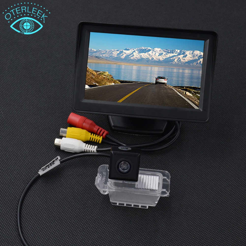 Car Backup Monitor for Reverse Camera for Ford Focus Fiesta Mondeo Kuga Transit Rear View Back Parking