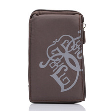 NEW Sports Wallet Mobile Phone Bag Outdoor Army Cover Case For Multi Phone Model Hook Loop Belt Pouch Holster Bag 3 Pocket