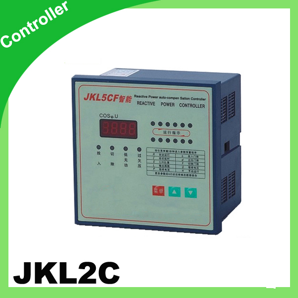 JKL2C power factor controller for power factor correction bank 220v 50hz 6step for power factor meter