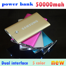 Real Capacity 50000mAh Power bank Portable Charger External Battery baterias externas mobiles phone For Xiaomi Samsung iphone