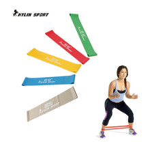 five colors available assist resistance bands crossfit exercise body pull up ankle fitness resistance loop band