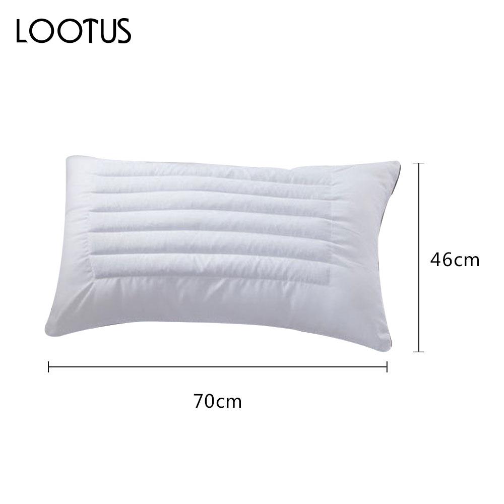 Hypoallergenic White Elastic Soft Cushion Sleep Support Bed Pillow