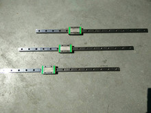 Free Shipping Kossel Mini 3D MGN12 12mm miniature linear slide = 6pcs 12mm L-600mm rail+6pcs MGN12H carriage for X Y Z Axies