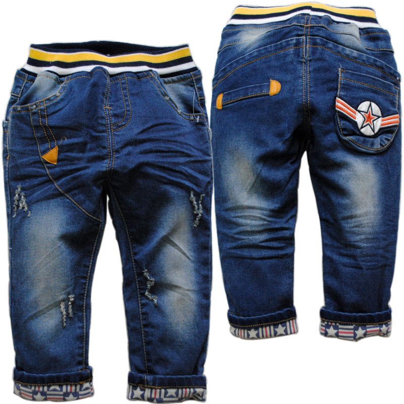3607 boy girl baby soft children's trousers denim  pants spring autumn  kids jeans children's jeans  boys girls baby