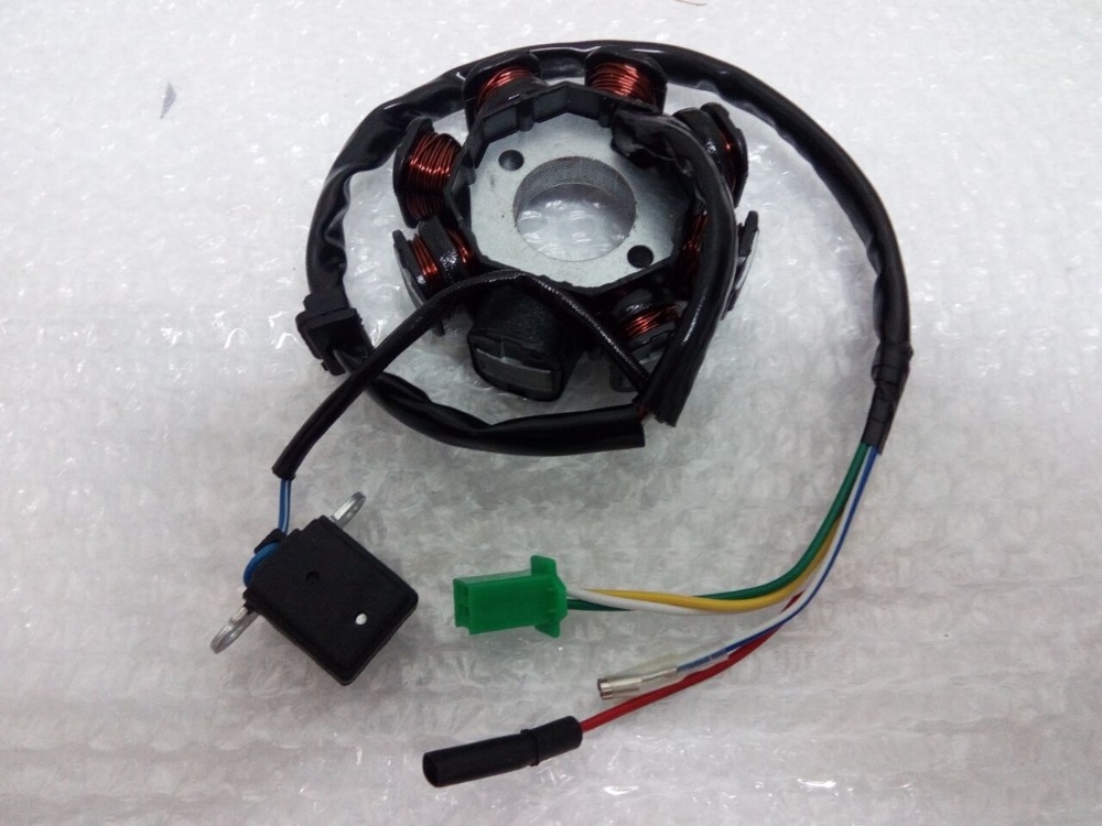 8 Coil Stator Magneto font b GY6 b font 125cc 150cc Scooter ATV Moped Alternator Chinese