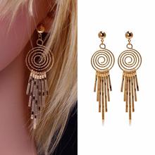 Fashion Earrings Drop Earrings Gold Plated Women Earrings Jewerly For Women Girl Vintage Dangle Earrings in Jewelry