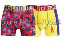 TOP Quality 3PCS 2015 New Children Cotton Underwear Boxer Briefs Boys Cotton Panties International brands CR7