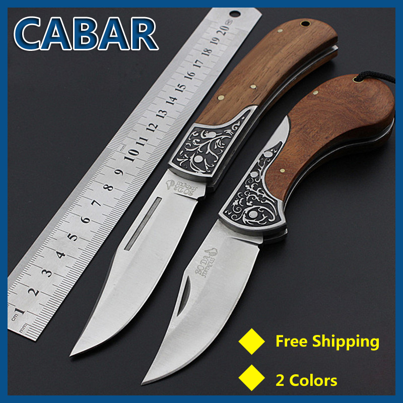 CABAR 2015 New Arrival 95 75 mm Single Blade Hunting Camping Diving Outdoor Knife Top Quality