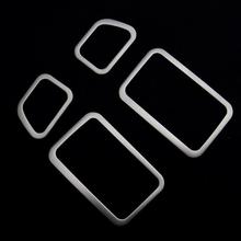 4pcs kit decorative outlet box air conditioning vent decorative stainless steel frame for Mitsubishi Pajero Sport