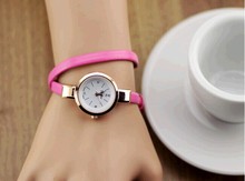 Leather Strap Bracelet Dress Watch Women Ladies Fashion Rhinestone Analog Quartz Wristwatch Relogio Feminino Gift clocks