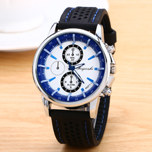 2016 fashion business quartz watch Men outdoor sports watches luxury brand military watches Waterproof silicone watch gift