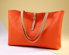 JM010 Women handbags 42*29.5*7cm Korean fall & winter fashion simple casual atmosphere handbag female shoulder handbag
