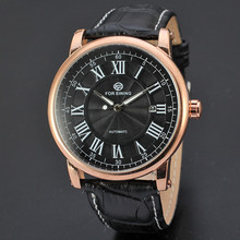 2015 famoso Forsining Marca Relojes mecánicos automáticos De hombre hombres del reloj del calendario De alta calidad Relojes De Marca