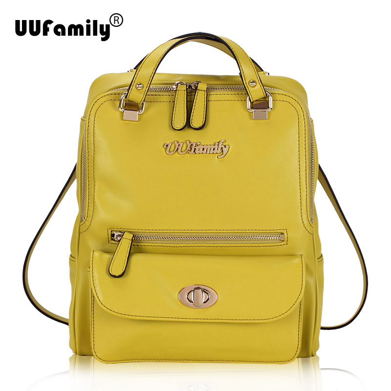 UU Family 2015 New Backpack women Convertible strap Backpack Preppy Style Backpack Schoolbag