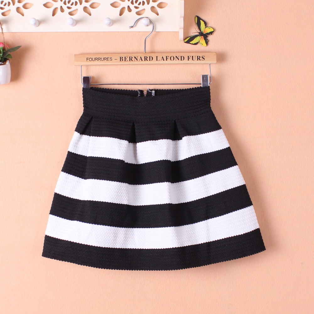 Black White Mini Skirt | Jill Dress