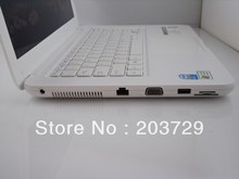 Laptop computer with DVD RW engraver 13 3inch Intel Atom Dual core D2500 optional 2GB 320GB