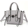 Fashion New Simple Women Handbag Side Zippers Ornament Magnetic Snap Flap Bag Solid Color Designer Ladylike