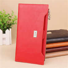 New Fashion Women s Wallet Zipper Long Design Coin Purse Female Colorful Purses Card Holder Leather