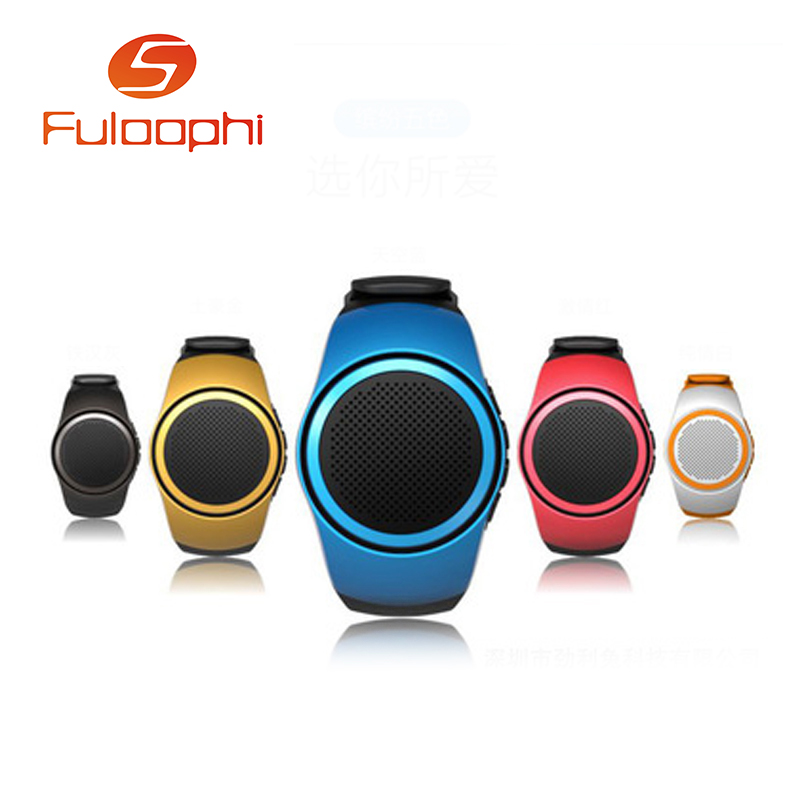 B20 Bluetooth Sports Music Speaker Watch Portable Mini Watch With Hands-free EDR Sport Speaker TF Card FM Audio Radio Speakers