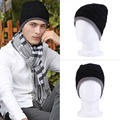 100 Brand New Unisex Fashion Beanies Knit Beani Hat Winter Wool Hat Solid Color Elastic Hip