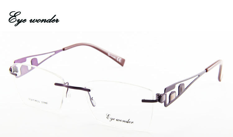 Aliexpress.com : Buy Eye wonder Men Rimless Stainless ...